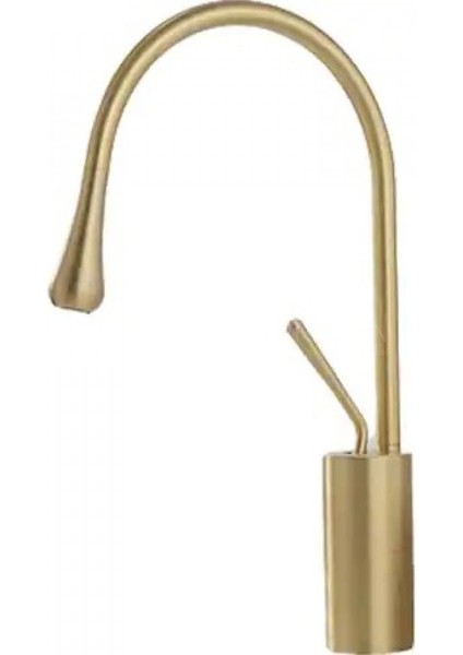 Milano Altın Lavabo Bataryası
