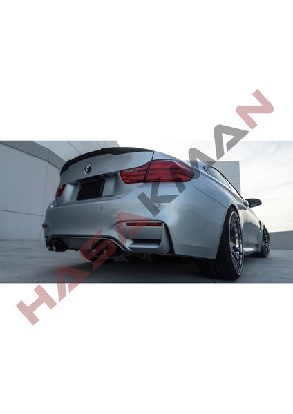 Bmw F32 Coupe M4 Serisi Yarasa Spoiler Piona Black 2014 2015 2016 2017 2018 2019 2020 Ithal 4 Seri