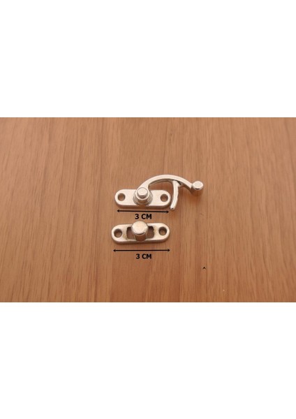 Çeyiz Süs Sandıkları Için Kelepçe Küçük 10 Adet Krom