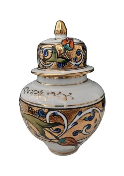 Kapaklı Küp Dekor NO:3824