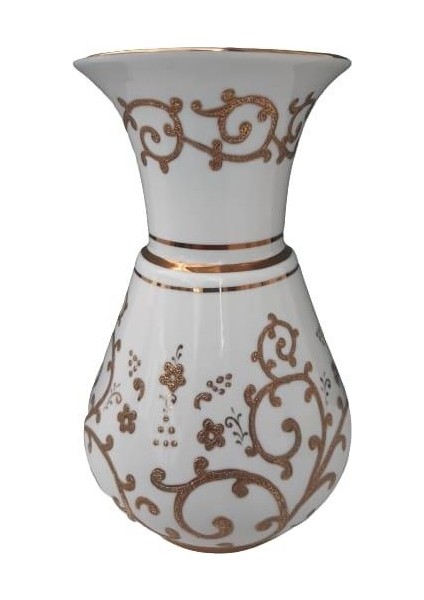 Kandil 20 cm Vazo Dekor NO:3678 B.altın