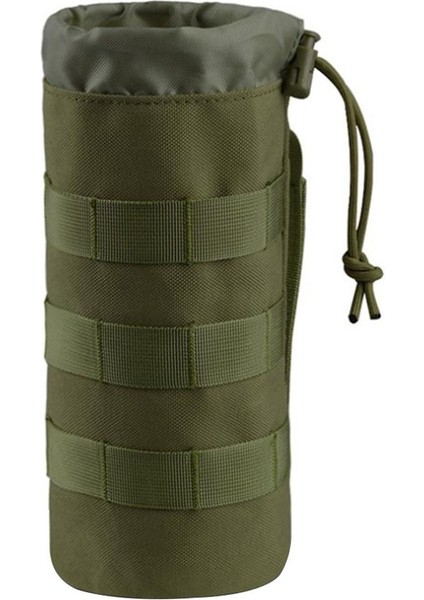 Molle Su Şişesi Taşıyıcı Kılıfı Açık Hidrasyon Çanta Aksesuarları Yeşil (Yurt Dışından)