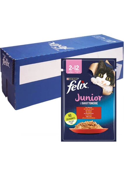 Karışık Felix Junior - Yavru Pouch 26*85 gr