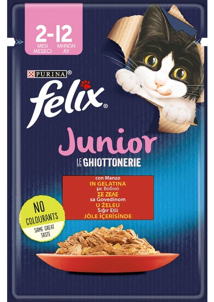 Karışık Felix Junior - Yavru Pouch 26*85 gr