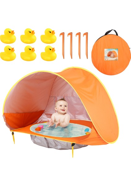 Semgears Su Geçirmez Uv Korumalı Bebek Plaj Çadırı (Yurt Dışından)