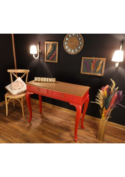 120 cm Çift Çekmeceli Masif Dresuar modelleri