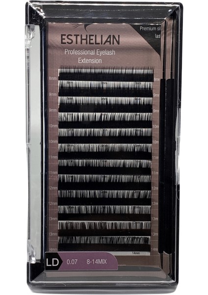 Ipek Kirpik Ld Kıvrım 0.07 mm Mix Boy