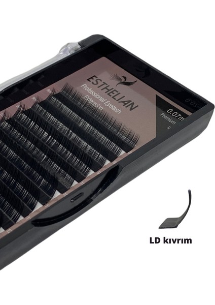 Ipek Kirpik Ld Kıvrım 0.07 mm Mix Boy
