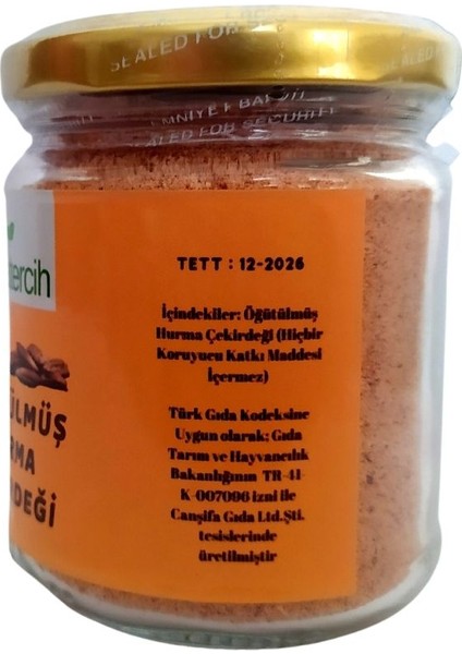 Hurma Çekirdeği Tozu 100 gr