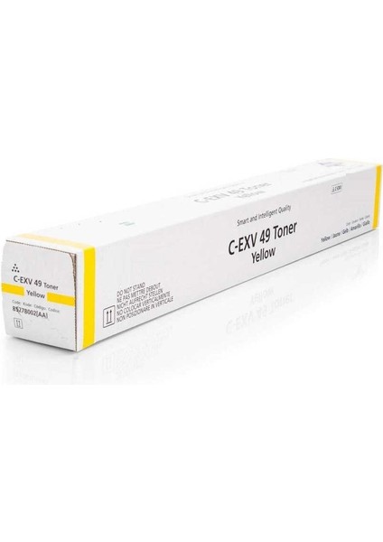 Canon C-Exv-49 Sarı Muadil Fotokopi Toner