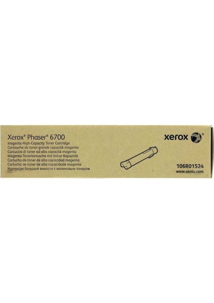 Xerox Phaser 6700 Muadil Kırmızı Toner