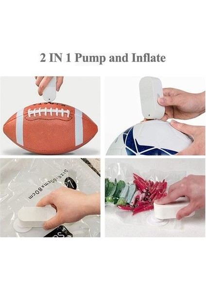 Taşınabilir Mini Vakum Mühürleyen, Vakum Gıda Mühürleyen Makinesi Pompalama / Enflasyon 2 In 1 Torba Mühürleyen Vakum Paketi Makinesi | Vakum Gıda Mühürleyenler (Yurt Dışından) fırsatları