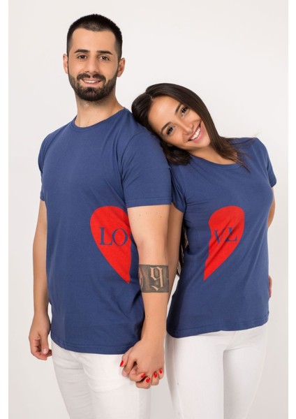 Sevgili Kombini Yandan Love Tişört