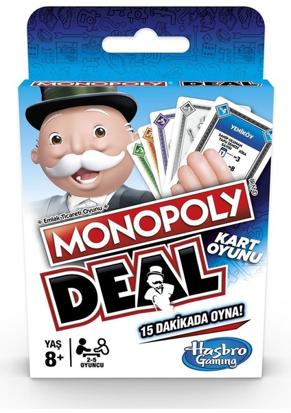 E3113 Monopoly Deal Kart Oyunu / +8 Yaş