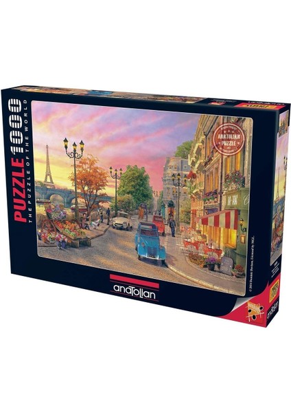 1004 Anatolian Paris'te Akşamüstü 1000 Parça Puzzle