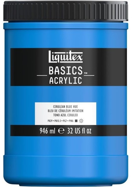 Basics Akrilik Boya 946 ml Cerulean Blue Hue 470