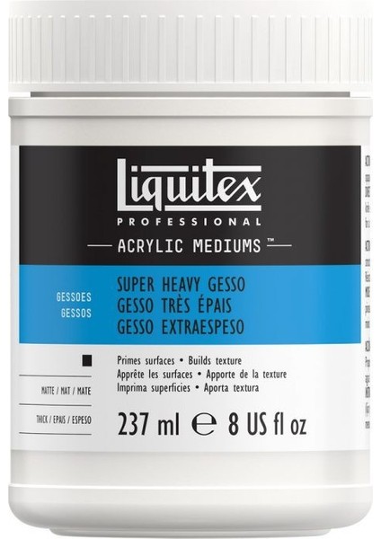 Professional Akrilik Süper Yoğun Zemin Astarı Gesso 237 ml