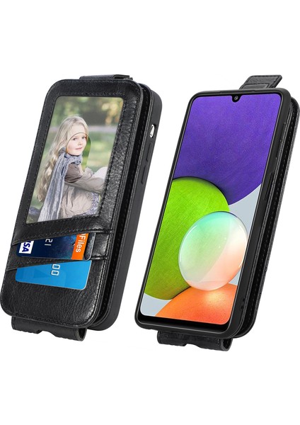 Galaxy A22 4g Için Fermuarlı Cüzdan Tasarımlı Pu + Tpu Telefon Kılıfı - Pembe (Yurt Dışından) fiyatları