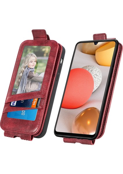 Galaxy A42 5g Için Fermuarlı Cüzdan Tasarımlı Pu + Tpu Telefon Kılıfı - Pembe (Yurt Dışından) fiyatları