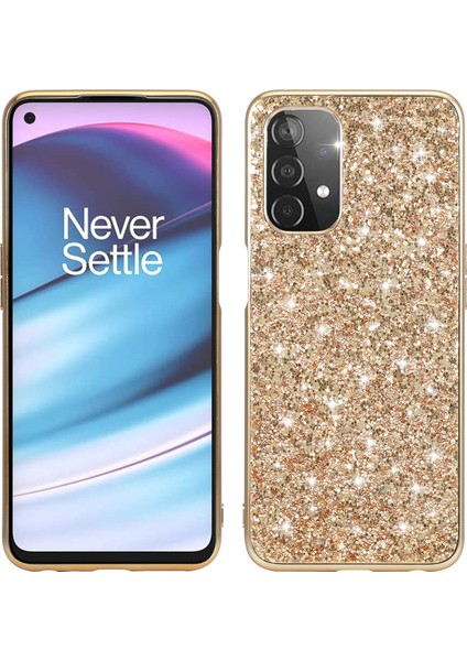 Oneplus Nord Ce 2 Lite 5g Için Işıltılı Tpu Telefon Kılıfı - Altın (Yurt Dışından)