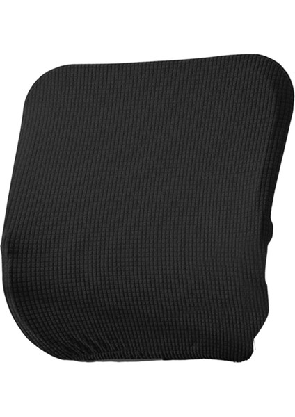 Sandalye Koltuk Slipcover Spandex Bölünmüş Vücut Elastik Yemek Odası Siyah Için Yıkanabilir (Yurt Dışından)