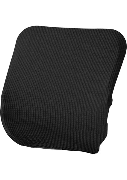 Sandalye Koltuk Slipcover Spandex Bölünmüş Vücut Elastik Yemek Odası Siyah Için Yıkanabilir (Yurt Dışından)