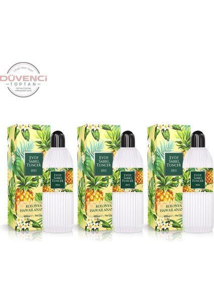 Hawaii Ananas Kolonya 400 ml x 3 fiyatları