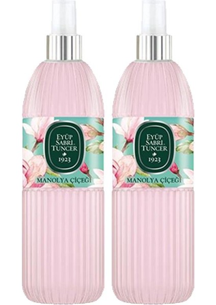 Manolya Çiçeği Kolonyası Silindir Pet Sprey Şişe 150 ml x 2