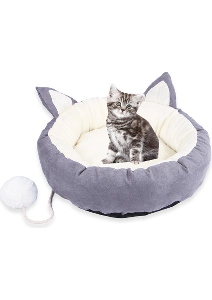 Çıkarılabilir ve Yıkanabilir Pet Nest, Boyut: XL (Gri) (Yurt Dışından)