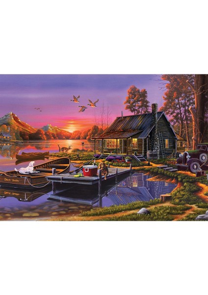 Exotic Home 22502 Ks, Lakeside Cottage, 2000 Parça Puzzle