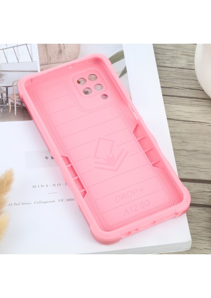 Galaxy A12 5G İçin Kaymaz Telefon Kılıfı - Pembe (Yurt Dışından) modelleri