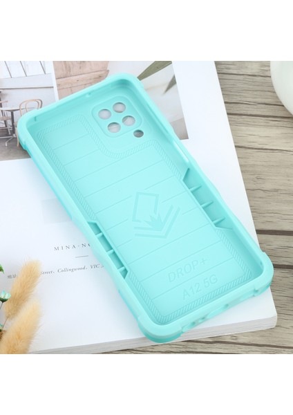 Galaxy A12 5G İçin Kaymaz Telefon Kılıfı - Açık Yeşil (Yurt Dışından) modelleri