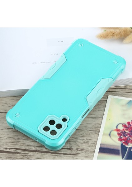 Galaxy A12 5G İçin Kaymaz Telefon Kılıfı - Açık Yeşil (Yurt Dışından) fırsatları