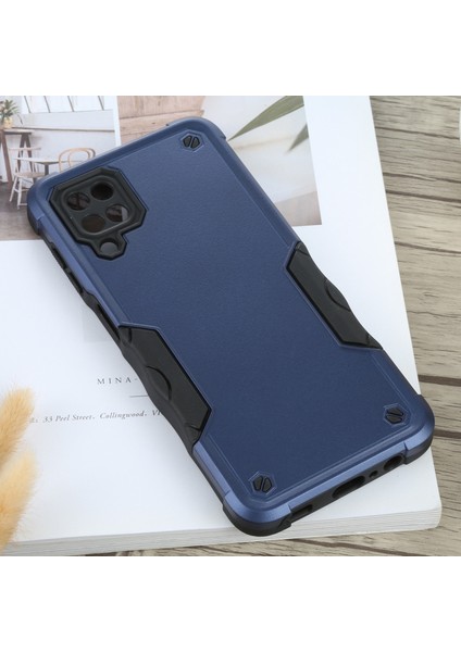 Galaxy A12 5G İçin Kaymaz Telefon Kılıfı - Koyu Mavi (Yurt Dışından) fiyatları