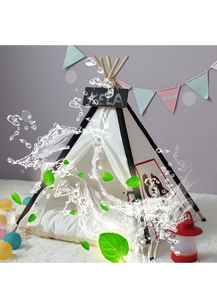 Pet Çadır Yatağı Özellikler: Küçük 40*40*50 cm (Siyah) (Yurt Dışından)
