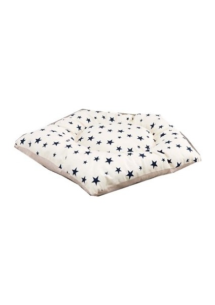Pet Çadır Uyuyan Mat Köpek Yatağı Özellikler: Büyük 50 cm (Bej Star) (Yurt Dışından)