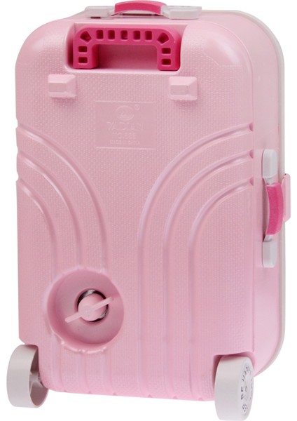 Ayna ve Bale Kız (Pembe) ile Sevimli Mini Bavul Tarzı Mekanik Müzik Kutusu (Yurt Dışından)