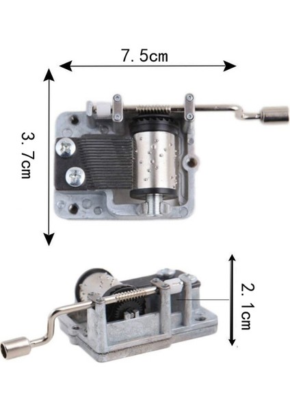 2 Adet Müzik Kutusu Hareketi, Peri Melodi (Yurt Dışından) fiyatları