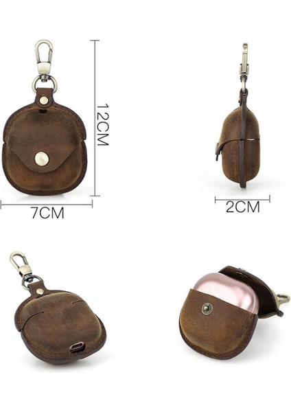 Samsung Galaxy Buds2 Kahve Için Bluetooth Kulaklık Kapağı modelleri