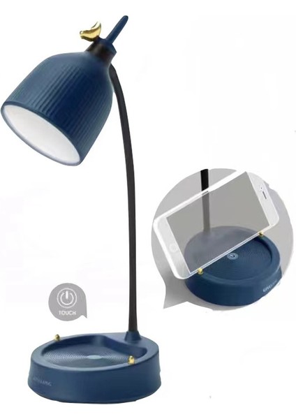 LED USB Şarj Küçük Yuvarlak Masa Lambası - Yeşil (Yurt Dışından)