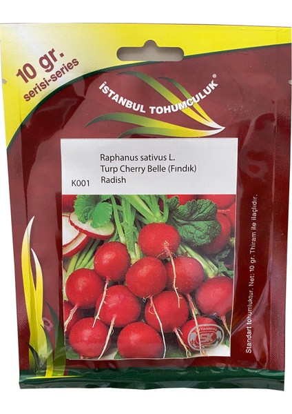 Istanbul Tohumculuk Turp Fındık 10 Gr