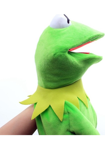 60CM Kurbağa Kukla Bebek Peluş Oyuncak Ventrilokluk Performans Sahne (Yurt Dışından)