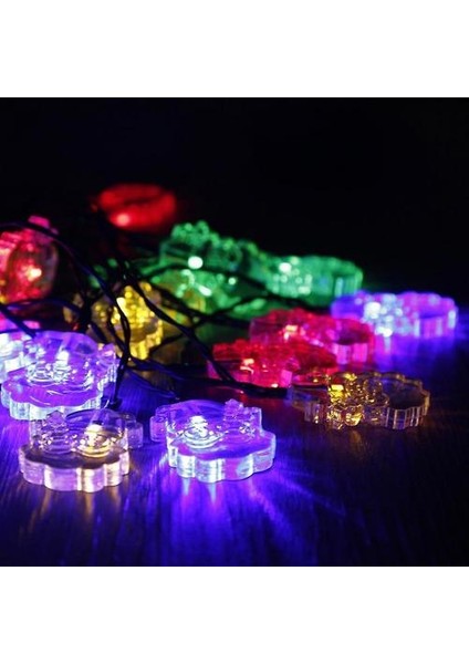 Güneş Paneli ile 20 LED Güneş Dize Işıkları Su Geçirmez Peri Işık Dize (Yurt Dışından)