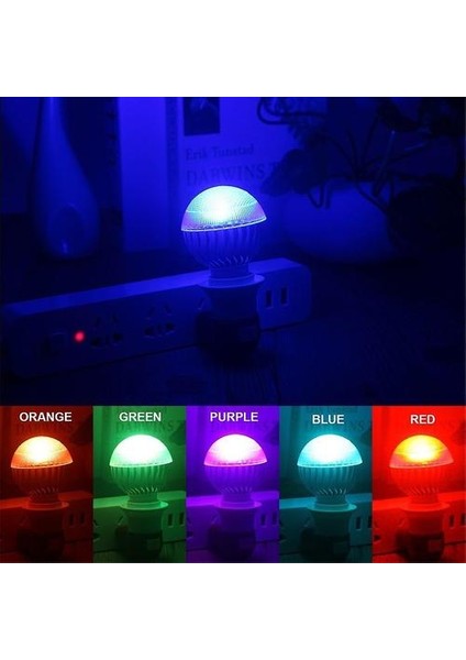 Renkli E27 2 Milyon Renk Rgb LED Işık Flaş Ampul Uzaktan Kumanda ile (Yurt Dışından)