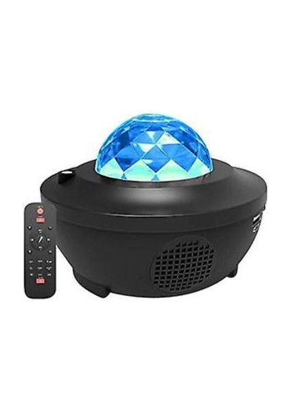 360 Derece Dönen Projeksiyon Lambası ile Yıldız Projektör Gece Lambası (Yurt Dışından)
