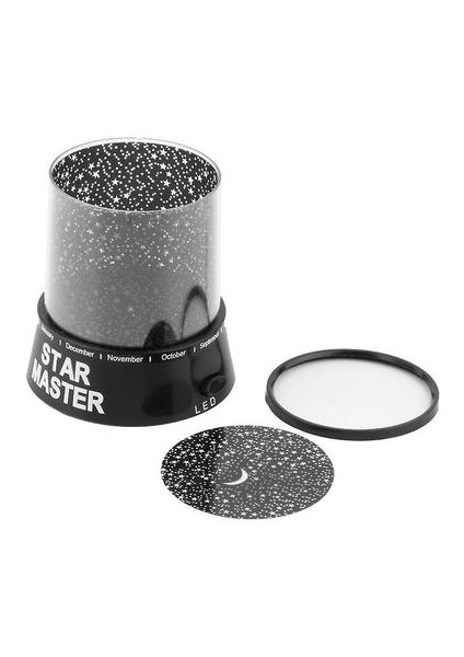 Siyah Romantik Inanılmaz LED Yıldızlı Gece Gökyüzü Projektör Lambası Yıldız Işık Cosmos Master (Yurt Dışından) fiyatları