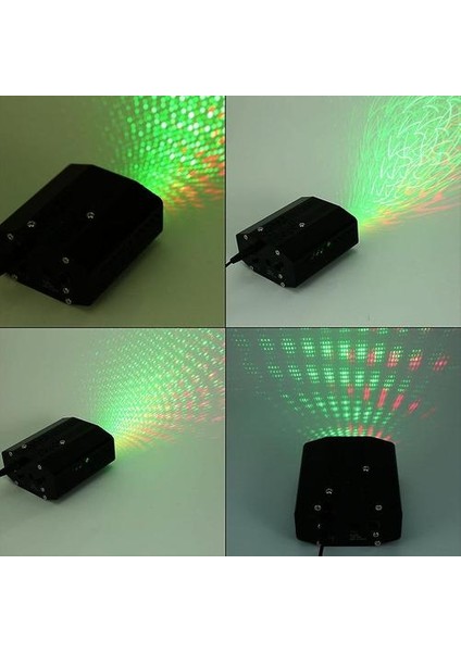 LED Lazer Projektör Sahne Aydınlatma Hareketli Dj Disko Partisi Uzaktan Kumanda (Yurt Dışından)