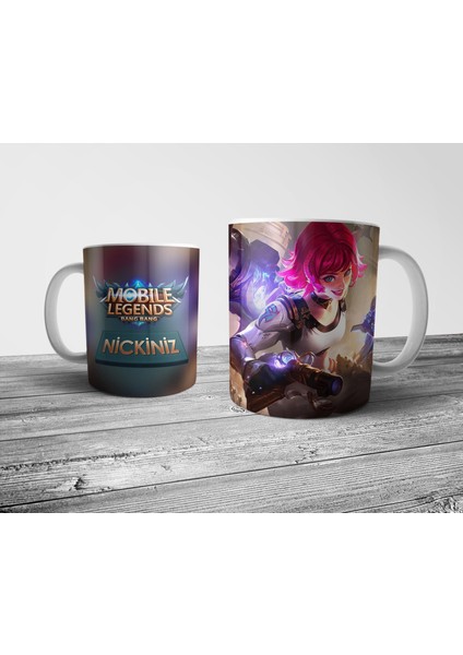 Mobile Legends - Beatrix Kişiye Özel Isimli Kupa Bardak Model 1 fiyatları