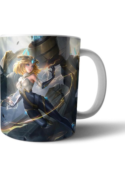 Mobile Legends - Edith Kişiye Özel Isimli Kupa Bardak Model 1