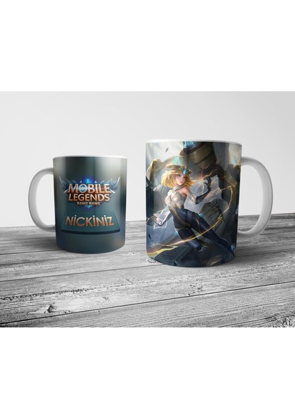 Mobile Legends - Edith Kişiye Özel Isimli Kupa Bardak Model 1 fiyatları